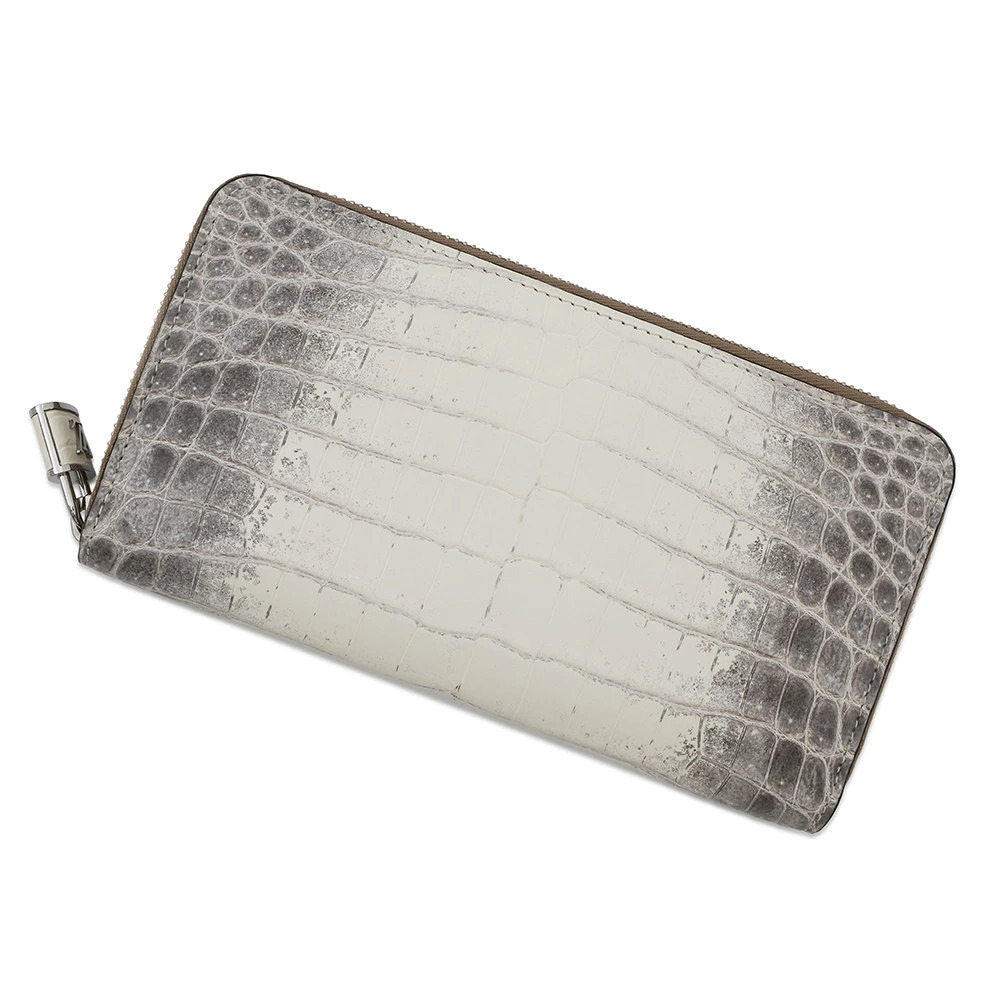 Louis Vuitton Crocodile Niloticus Zippy Wallet Round Zipper Long